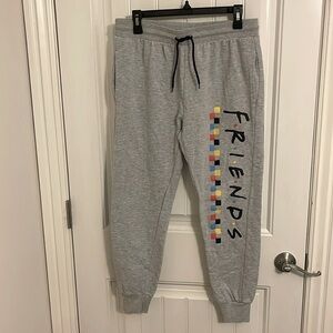 F.R.I.E.N.D.S joggers. New without tags women’s size L elastic waist and‎ ankles